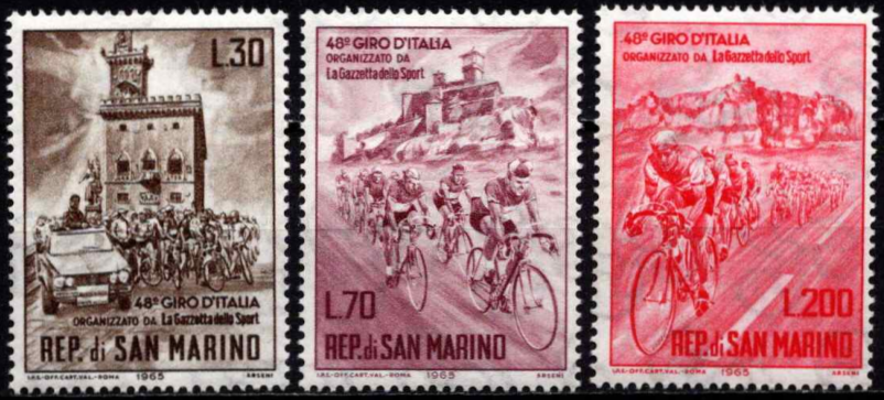 48-ųjų "Giro d'Italia" lenktynių startas San Marine