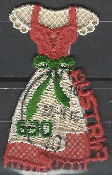 Austas pašto ženklas, Austrija. Nacionalinis kostiumas - Dirndl