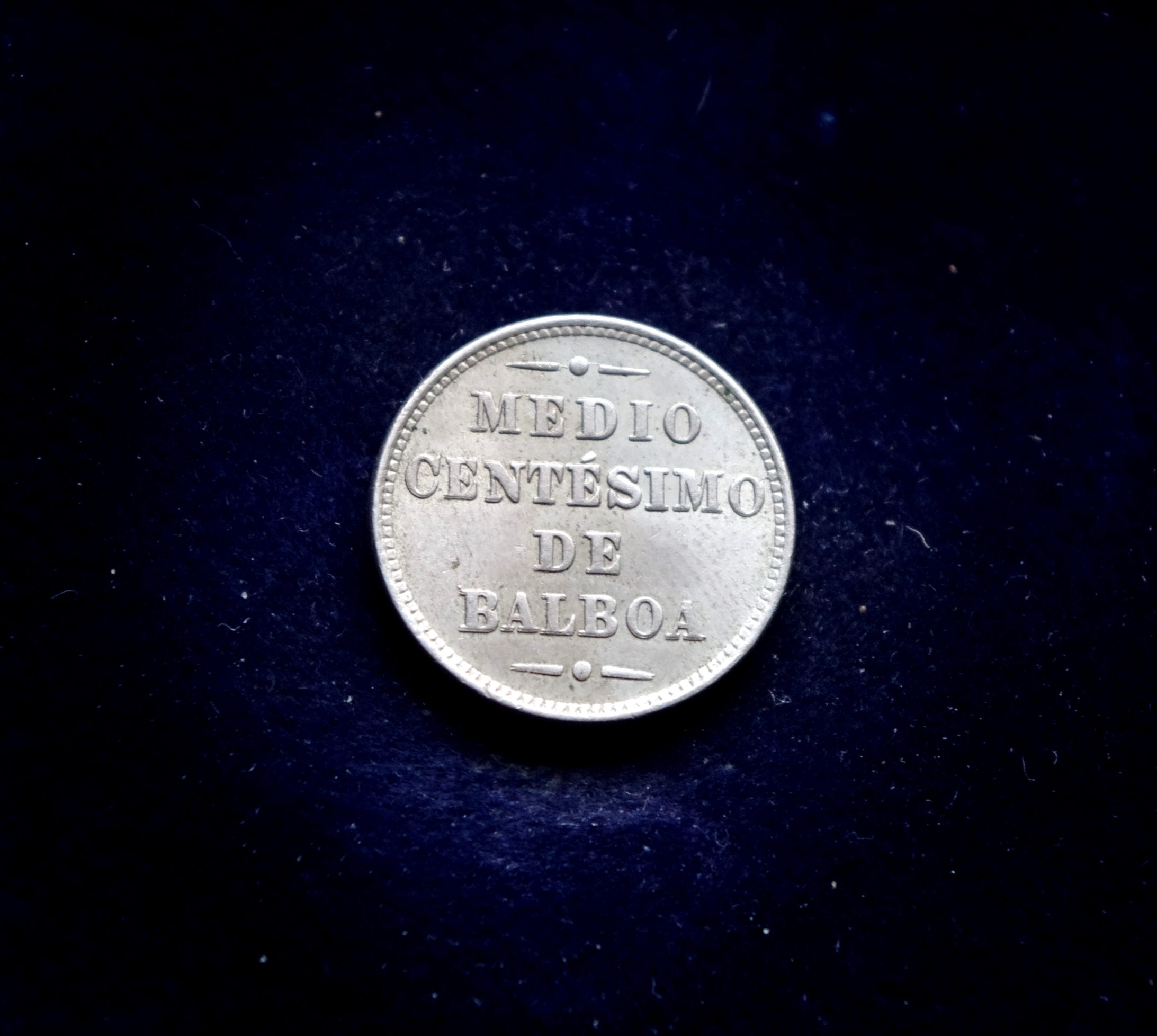 Panamos 1/2 sentesimo moneta