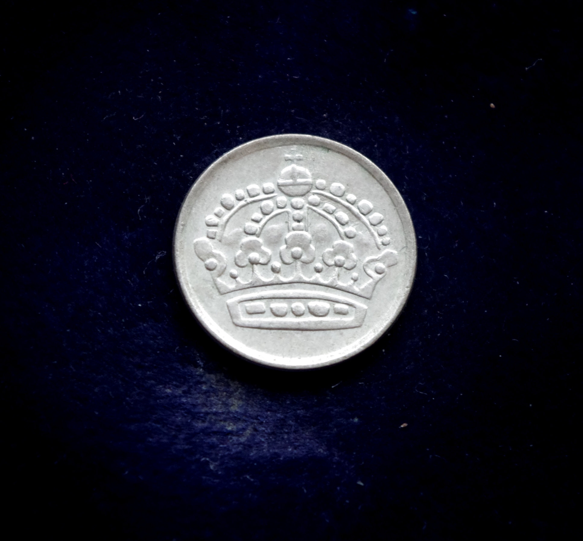 Švedijos 10 erių sidabrinė moneta