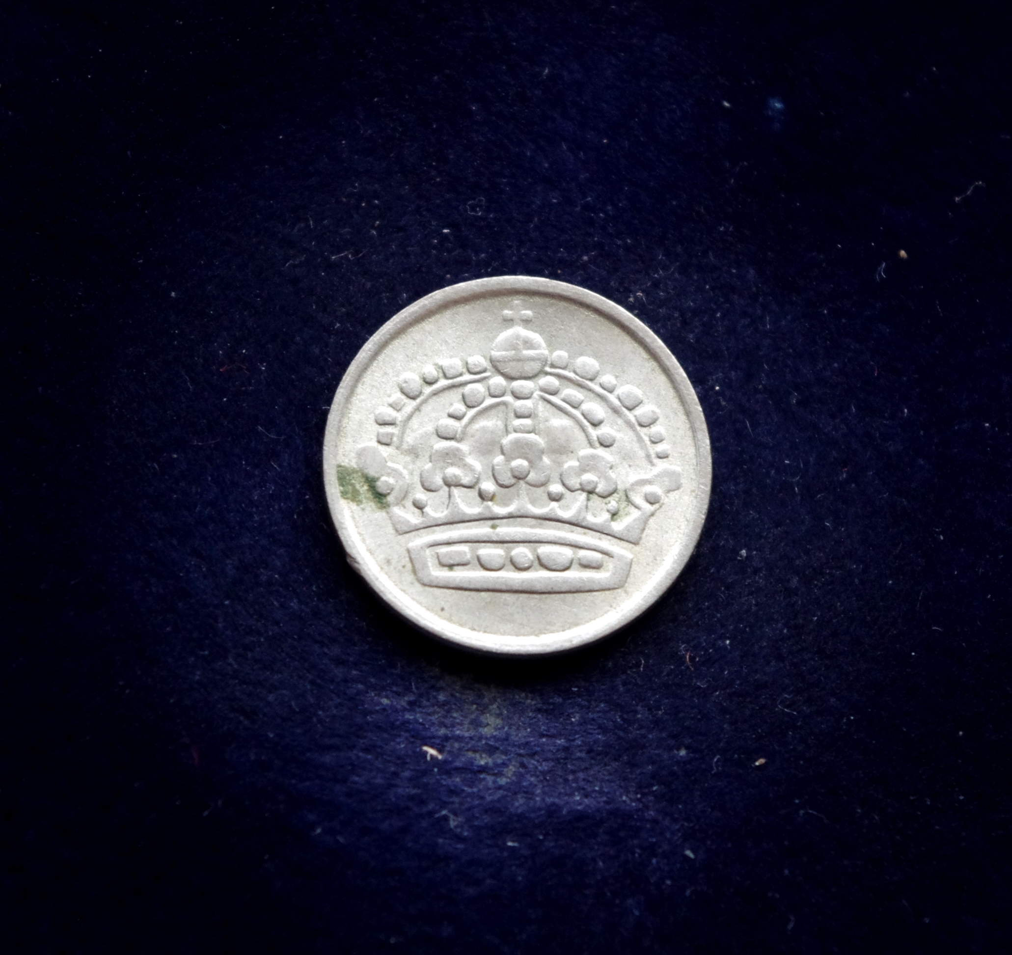 Švedijos 10 erių sidabrinė moneta