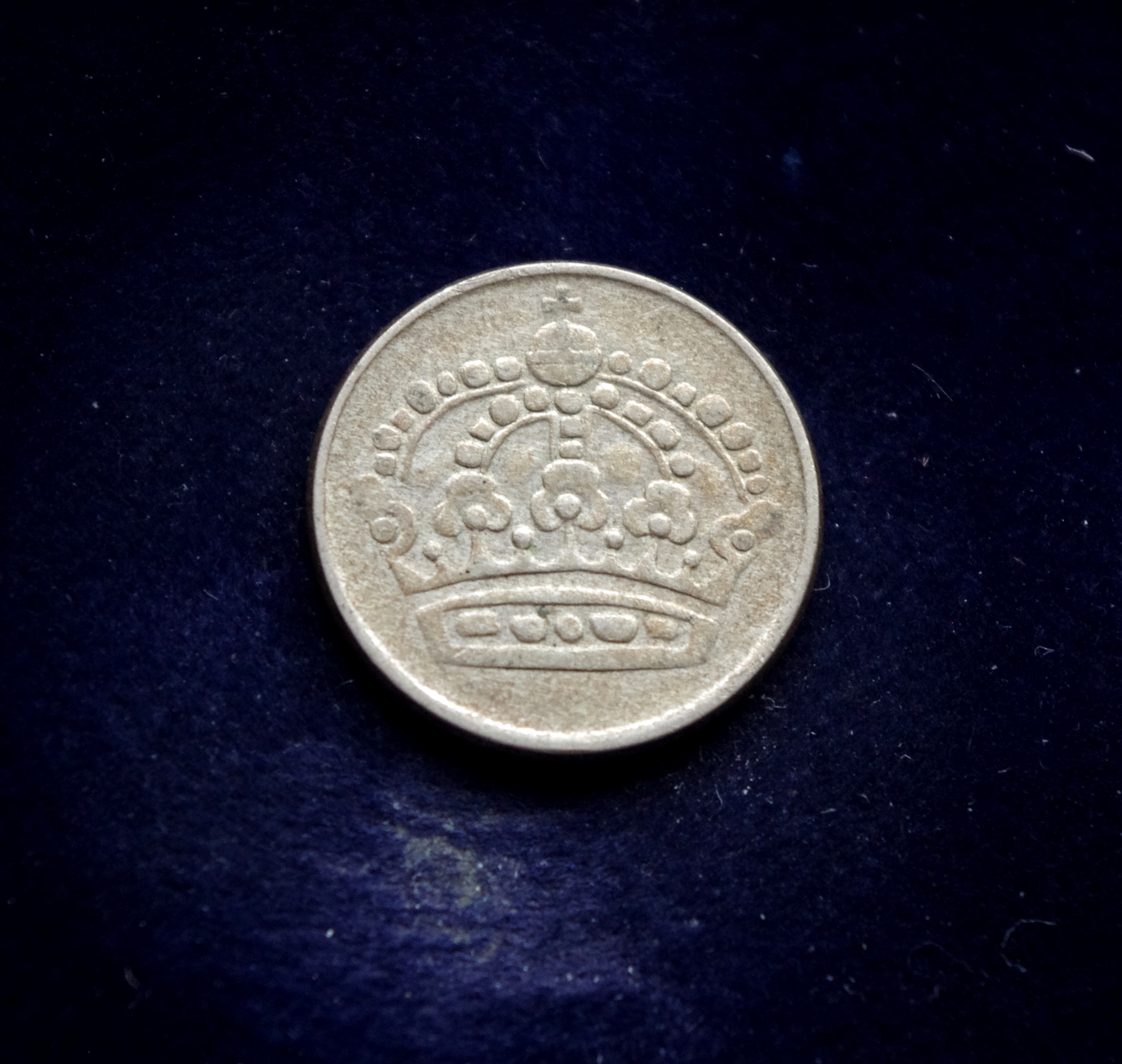 Švedijos 25 erių sidabrinė moneta