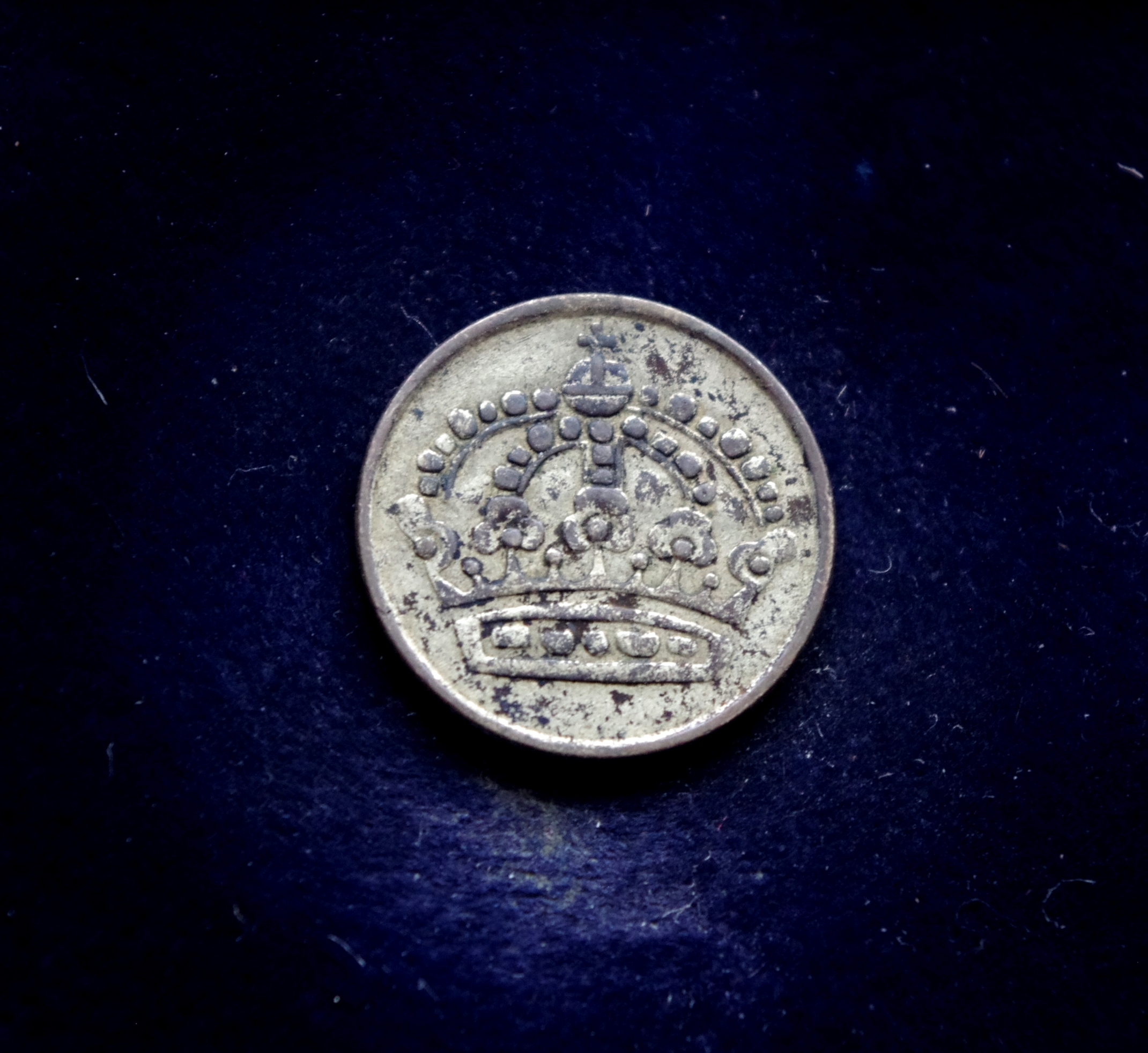 Švedijos 25 erių sidabrinė moneta