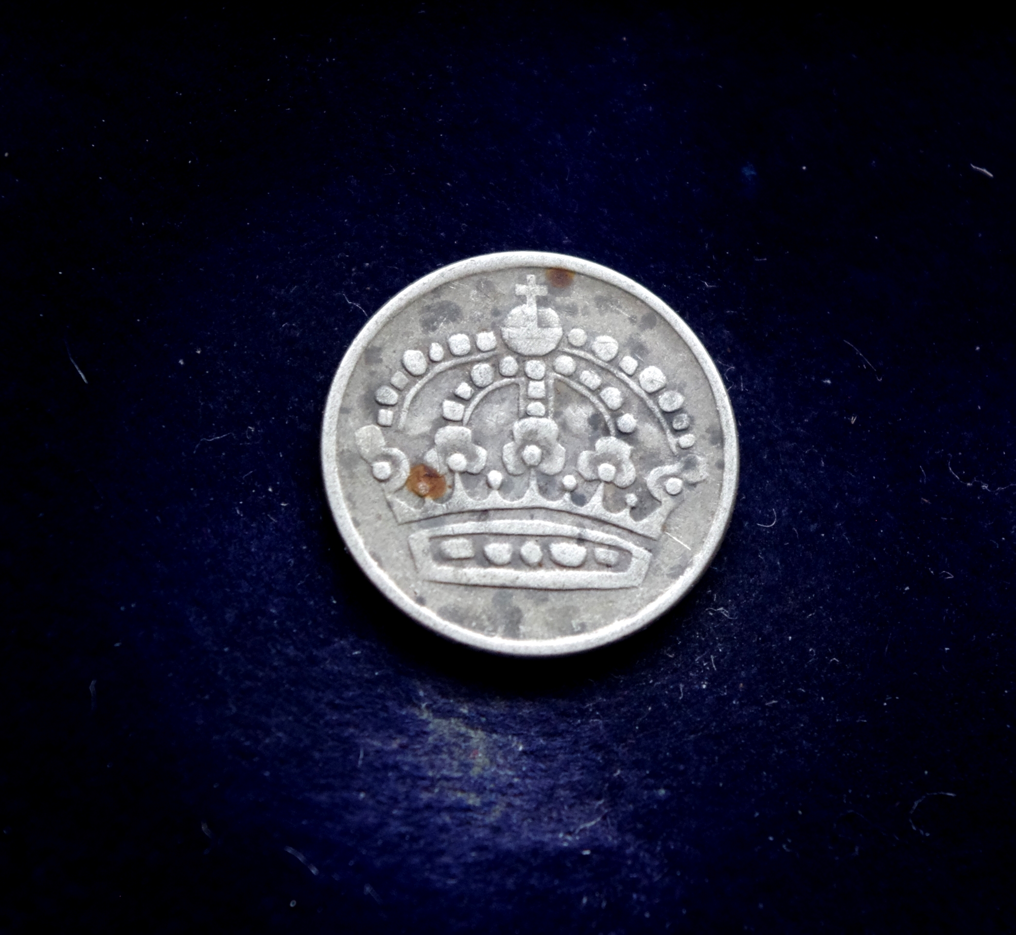 Švedijos 25 erių sidabrinė moneta