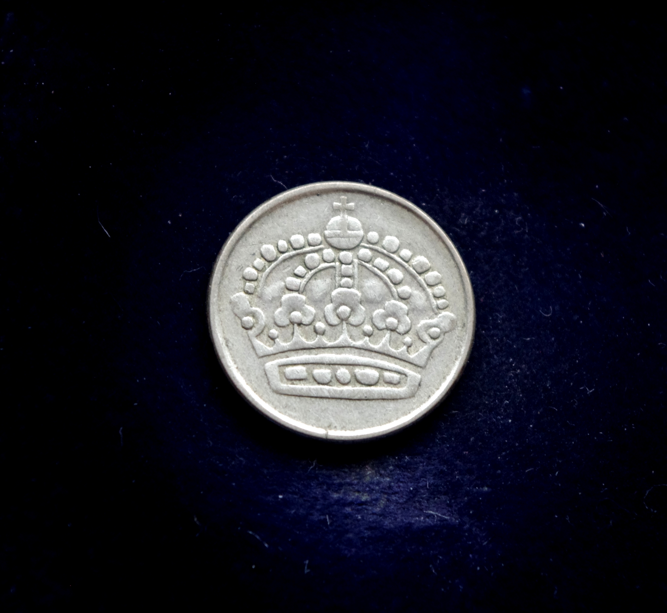 Švedijos 25 erių sidabrinė moneta