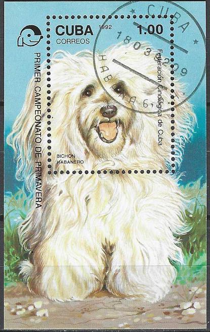 Pašto blokas, Kuba. Šunys