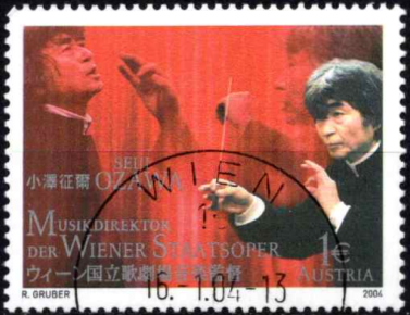 Seiji Ozawa - japonų kilmės Vienos valstybinės operos dirigentas ir muzikos vadovas