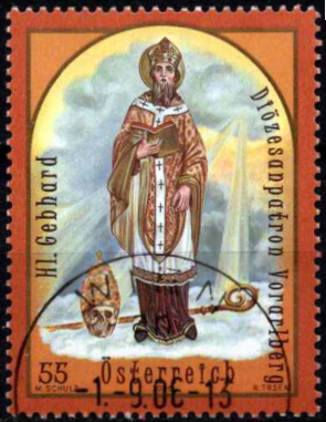 Šventieji globėjai (IV): Šv. Gebhardas