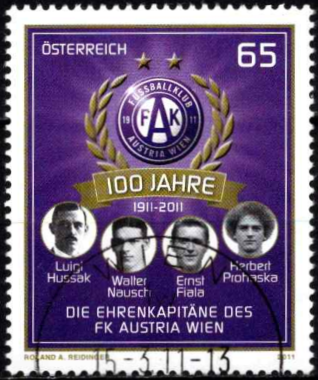 100 metų futbolo klubui „FK Austria Wien“