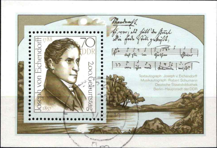 200-osios Josefo Freiherio fon Eichendorfo gimimo metinės