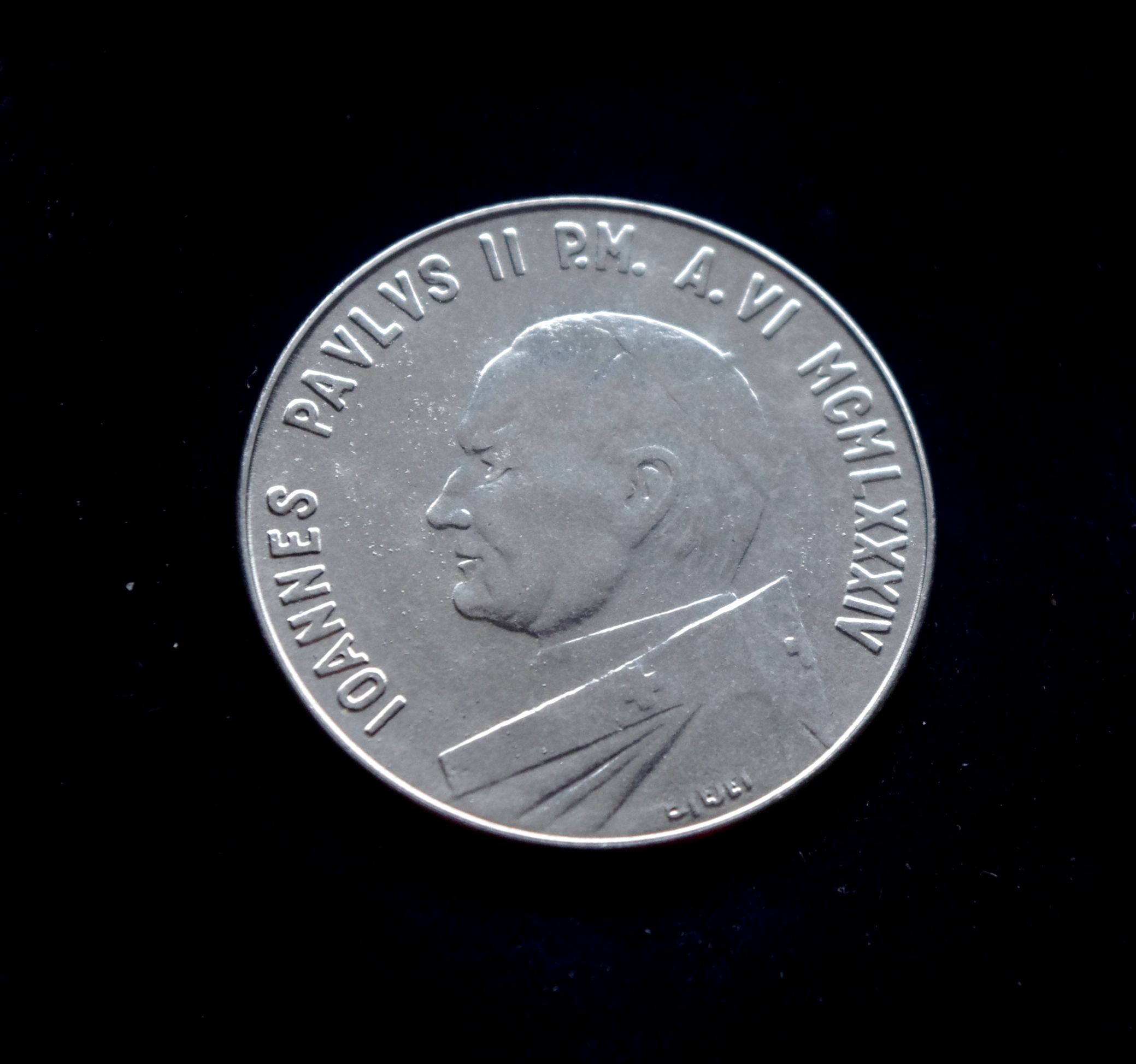 Vatikano 100 lirų moneta