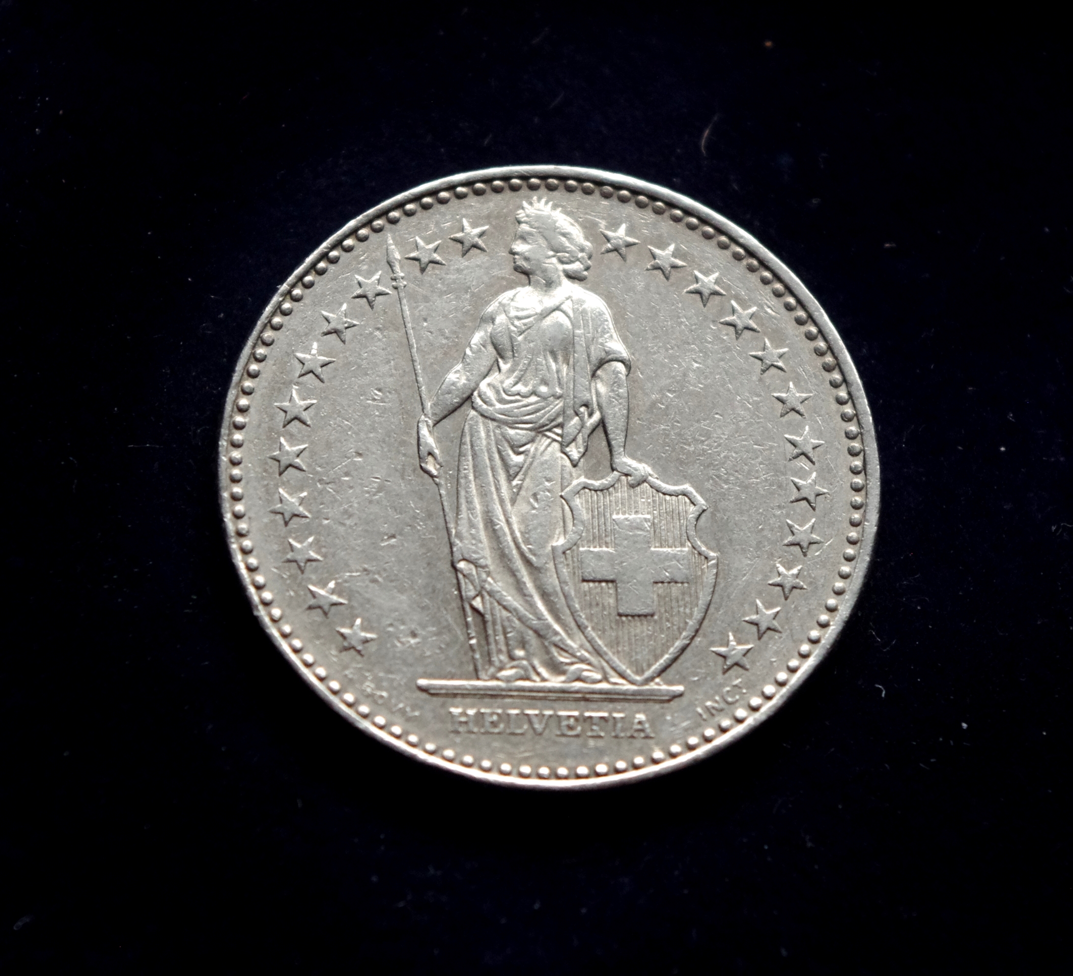 Šveicarijos 2 frankų moneta