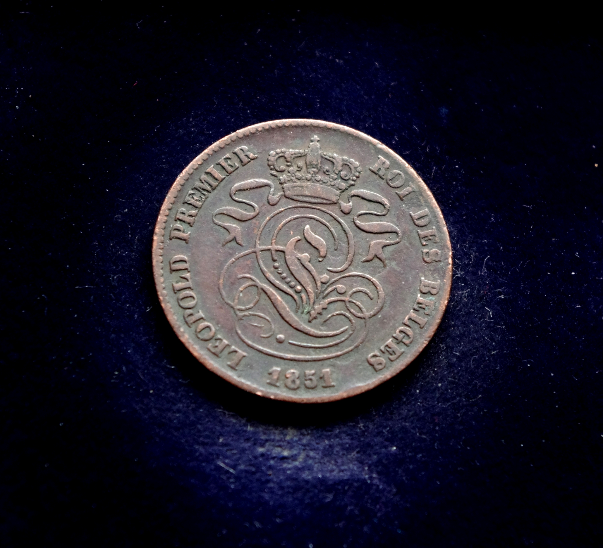 Belgijos 2 santimų moneta