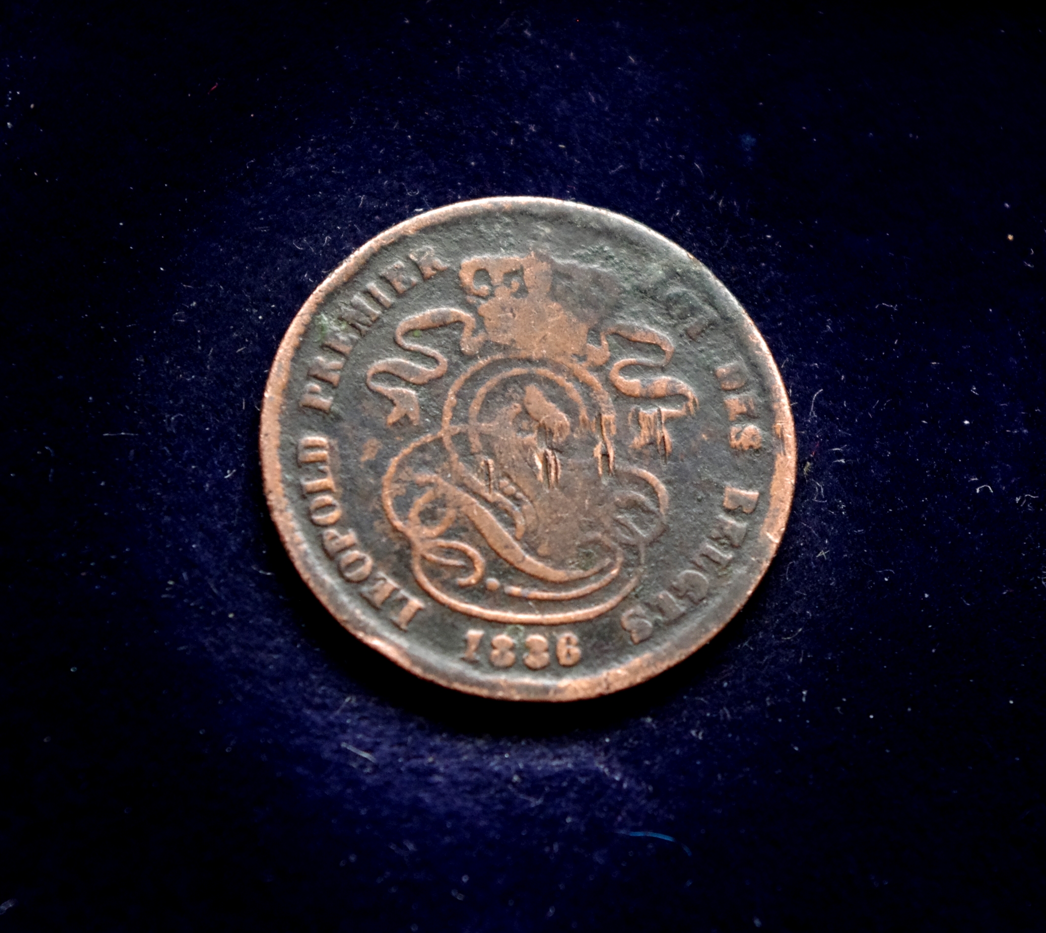 Belgijos 2 santimų moneta