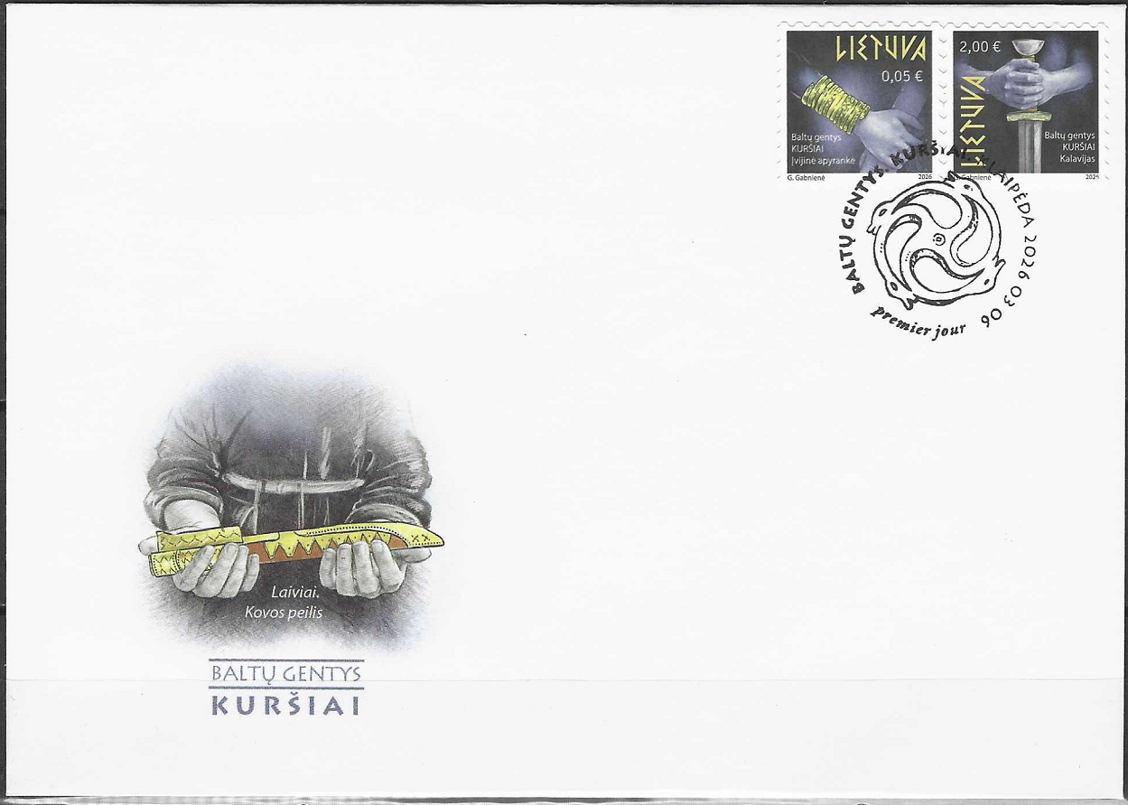 Pirmos dienos vokas, Lietuva, Baltų gentys: Kuršiai