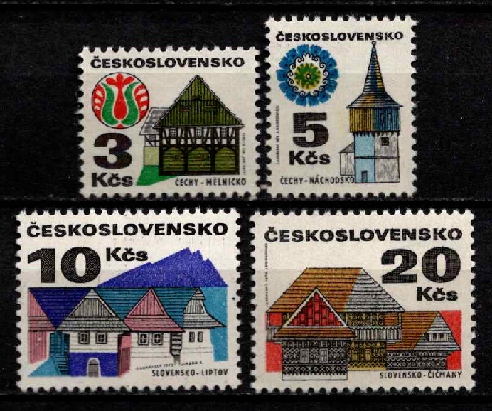 Čekoslovakija, pilna serija, MiNr 2080-2083 MNH**