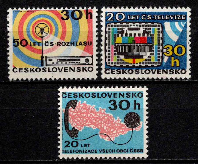 Čekoslovakija, pilna serija, MiNr 2138-2140 MNH**