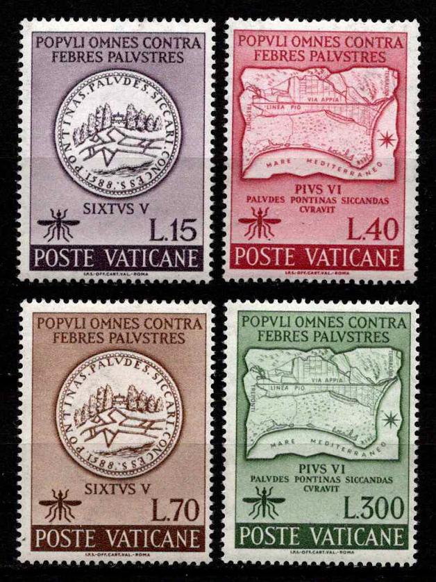 Vatikanas, pilna serija, MiNr 393-396 MNH**