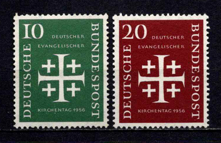 Vokietija, pilna serija, MiNr 235-236 MNH**