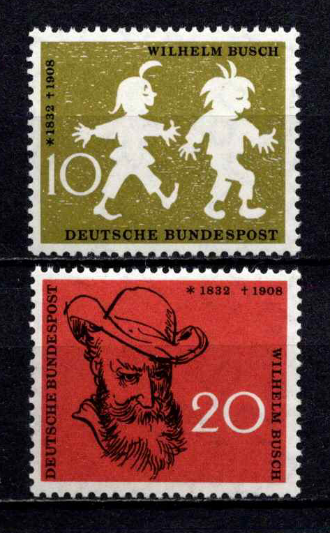 Vokietija, pilna serija, MiNr 281-282 MNH**