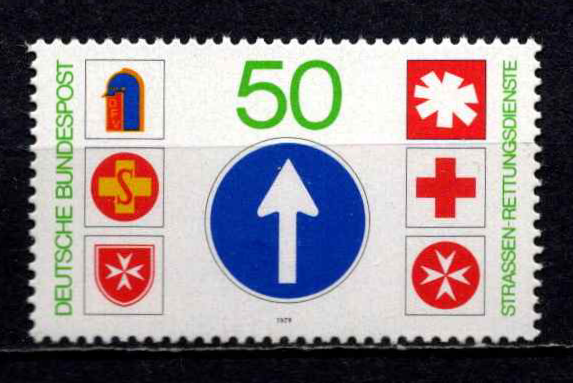 Vokietija, MiNr 1004 MNH**