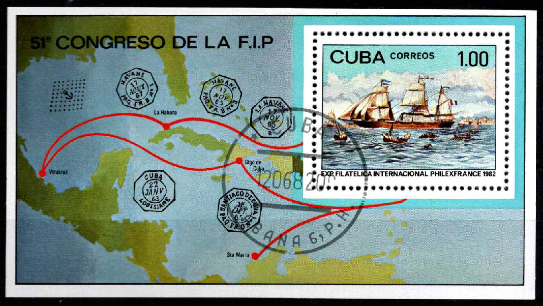 Kuba, blokas Nr. 72, MiNr 2516 Used (O)