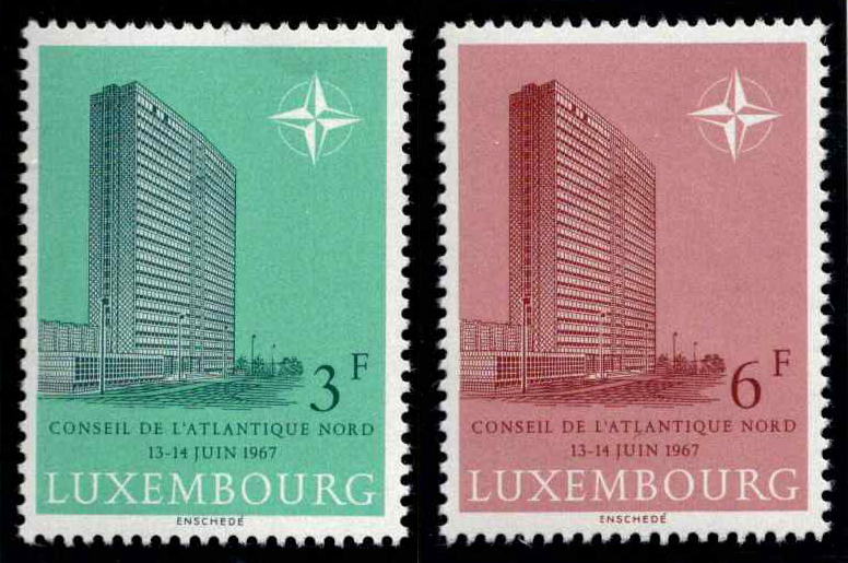 Liuksemburgas, pilna serija, MiNr 751-752 MNH**