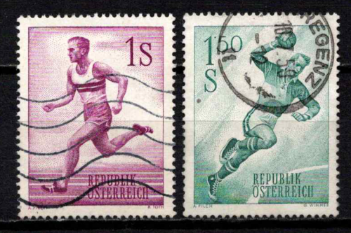 Austrija, pilna serija, MiNr 1069-1070 Used (O)