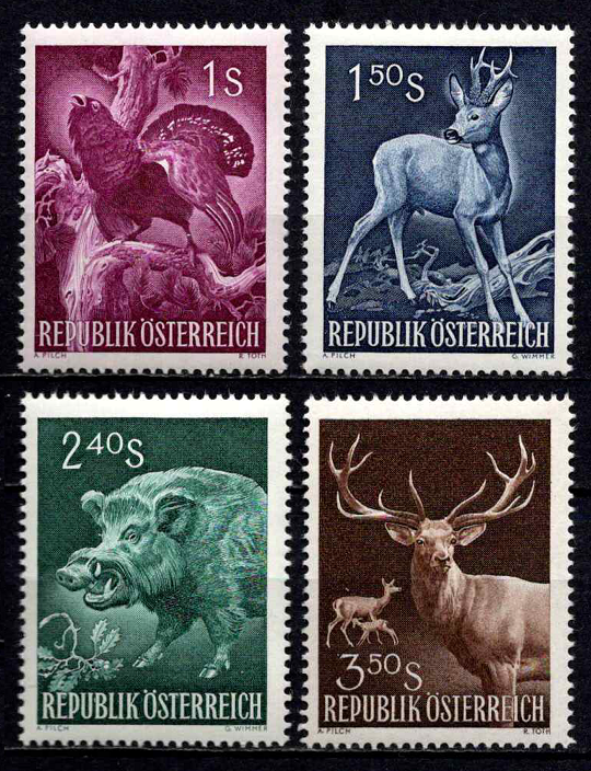 Austrija, pilna serija, MiNr 1062-1065 MNH**