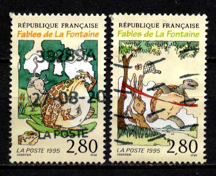 Prancūzija, MiNr 3102, 3106 Used (O)