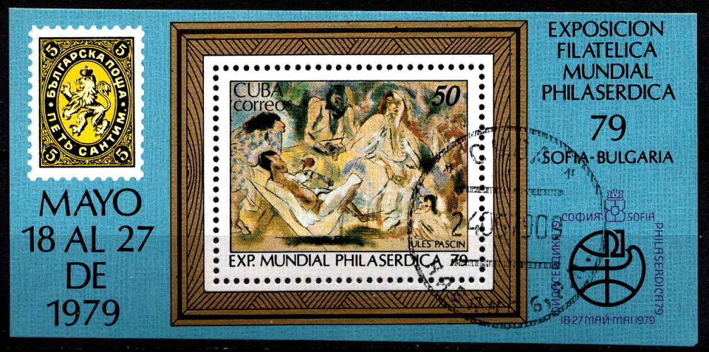 Kuba, blokas Nr. 59 MiNr 2396 Used(O) Tx1