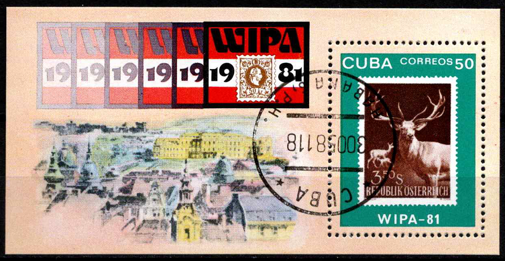 Kuba, blokas Nr. 67, MiNr 2560 Used (O)