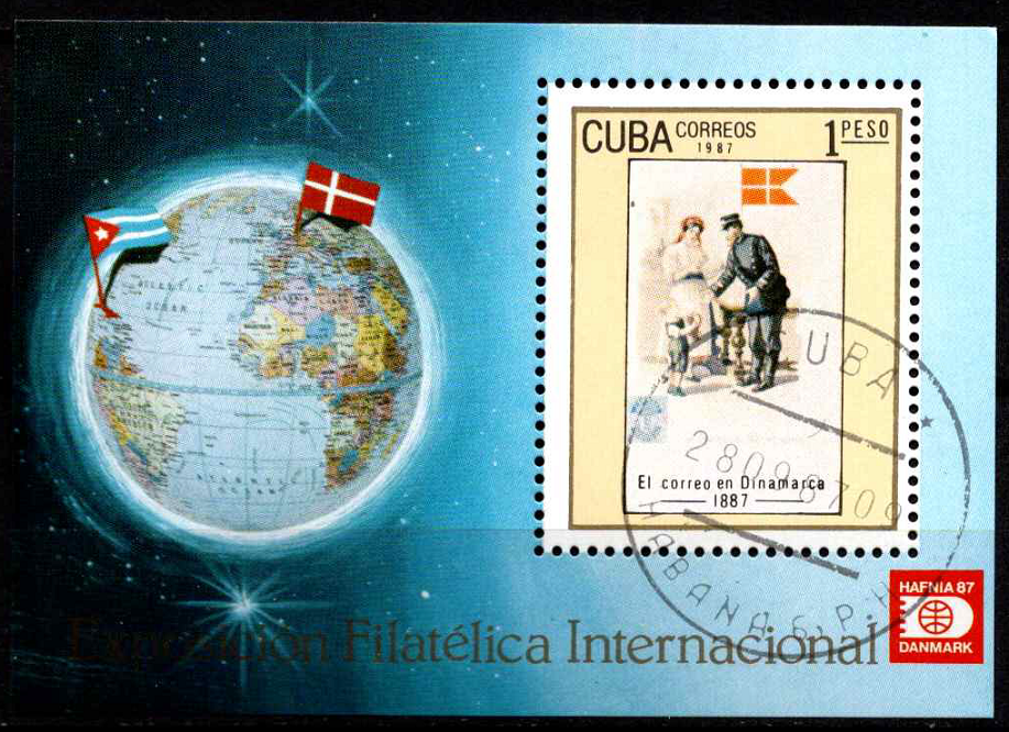 Kuba, blokas Nr. 100 MiNr 3118 Used(O) Tx1