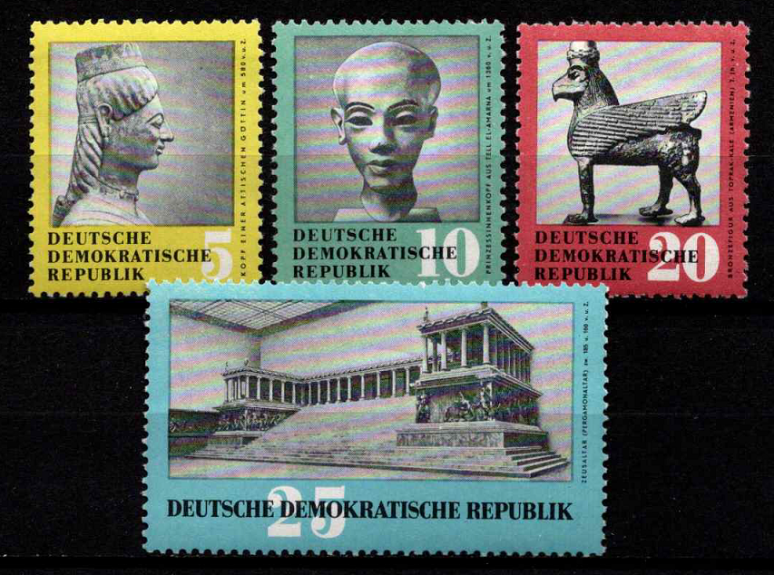 Vokietijos Demokratinė Respublika (VDR), pilna serija, MiNr 742-745 MNH**