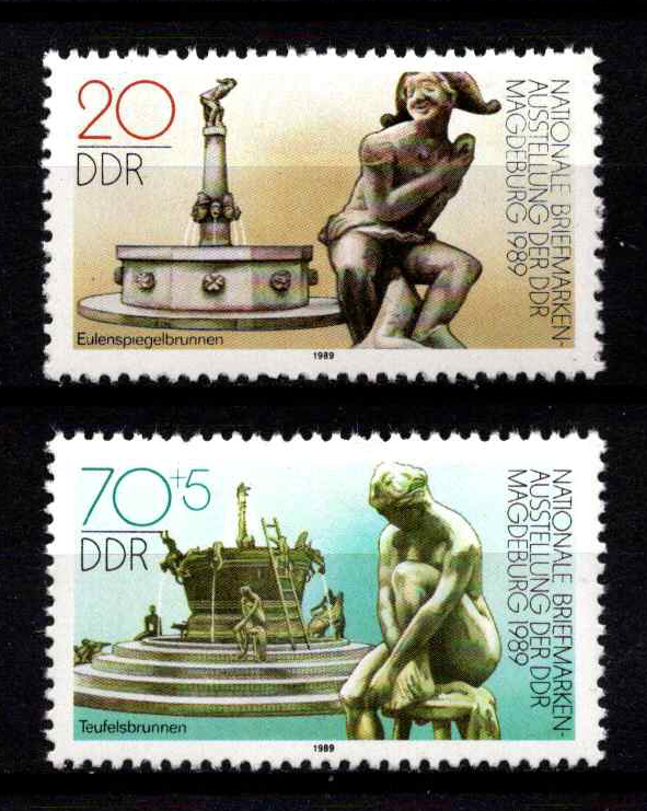 Vokietijos Demokratinė Respublika VDR, pilna serija, MiNr 3265-3266 MNH**