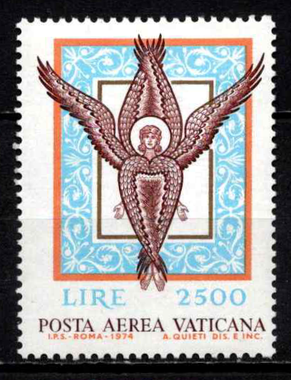 Vatikanas, oro paštas, MiNr 632 MNH**