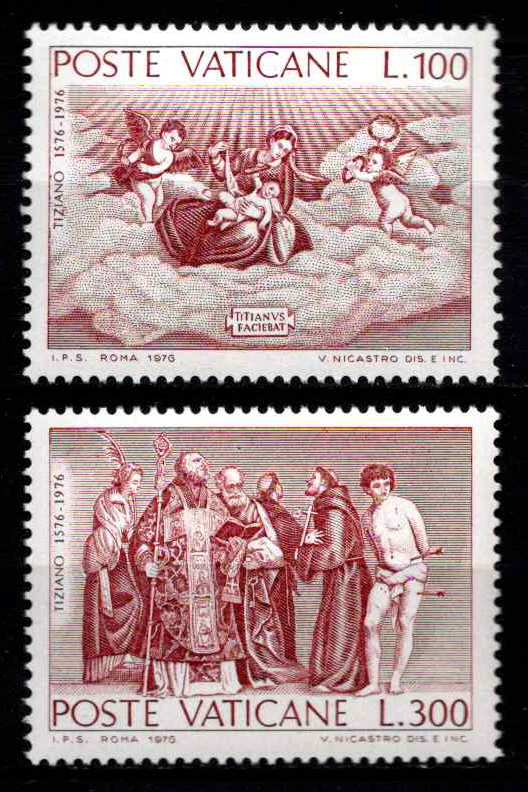 Vatikanas, pilna serija, MiNr 678-679 MNH**