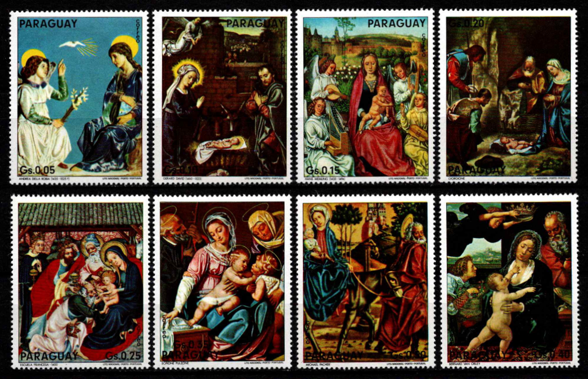 Paragvajus, pilna serija, MiNr 2624-2631 MNH**