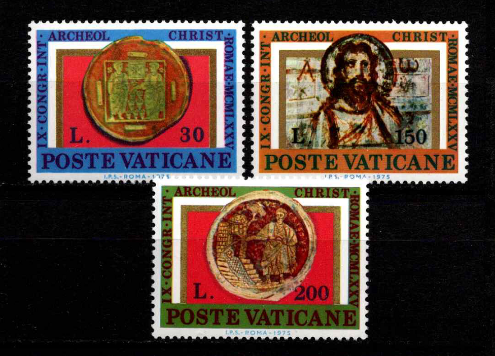 Vatikanas, pilna serija, MiNr 664-666 MNH**