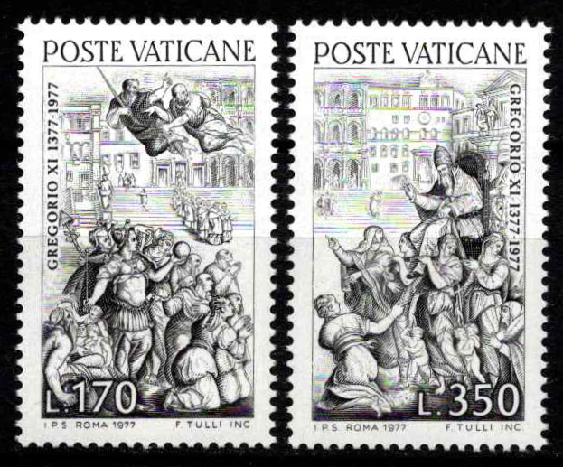 Vatikanas, pilna serija, MiNr 701-702 MNH**