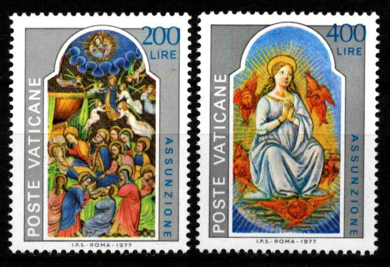 Vatikanas, pilna serija, MiNr 703-704 MNH**