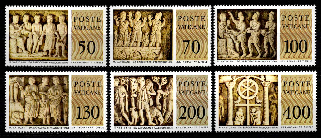Vatikanas, pilna serija, MiNr 711-716 MNH**