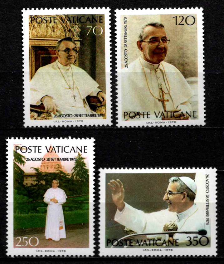 Vatikanas, pilna serija, MiNr 732-735 MNH**