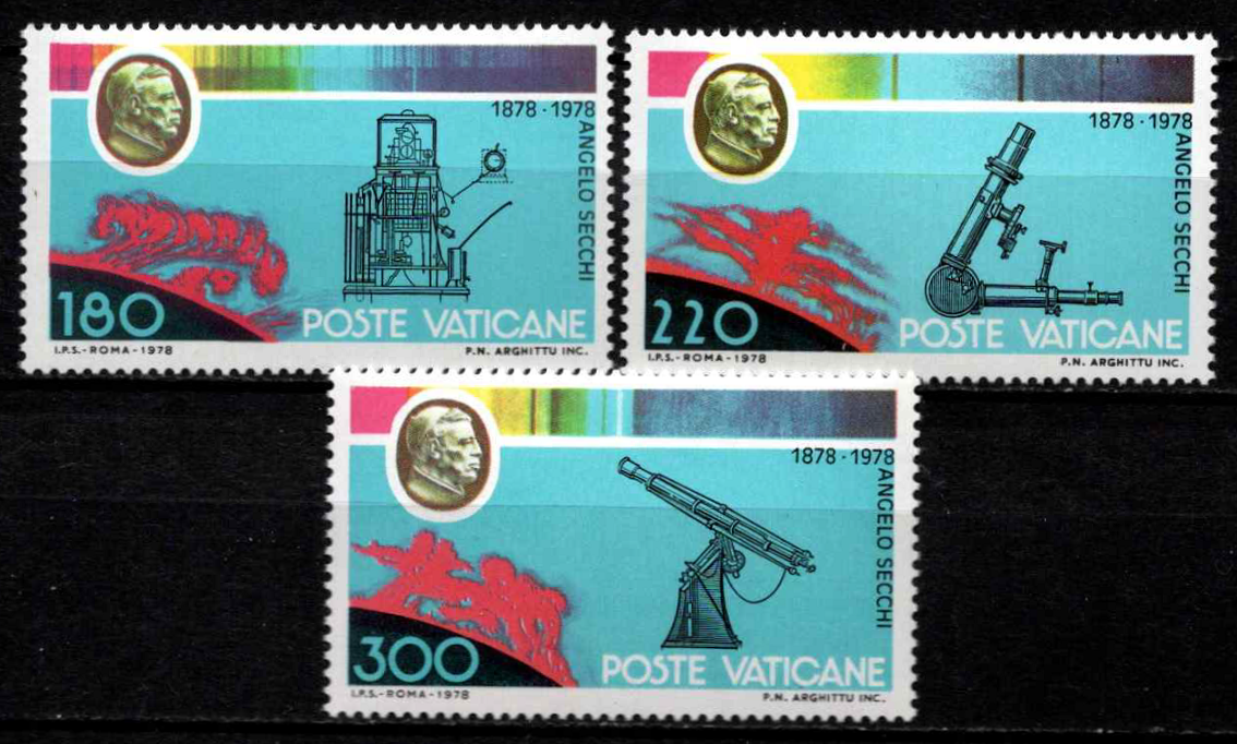 Vatikanas, pilna serija, MiNr 745-747 MNH**