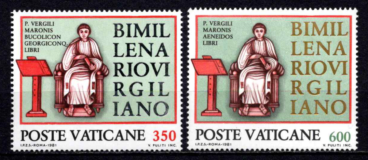Vatikanas, pilna serija, MiNr 783-784 MNH**