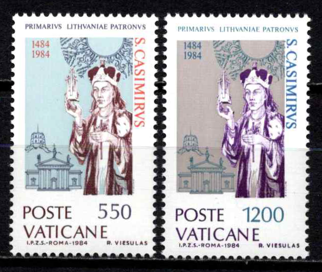 Vatikanas, pilna serija, MiNr 846-847 MNH**