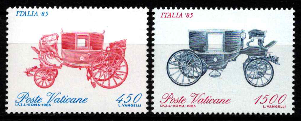 Vatikanas, pilna serija, MiNr 880-881 (A) MNH**