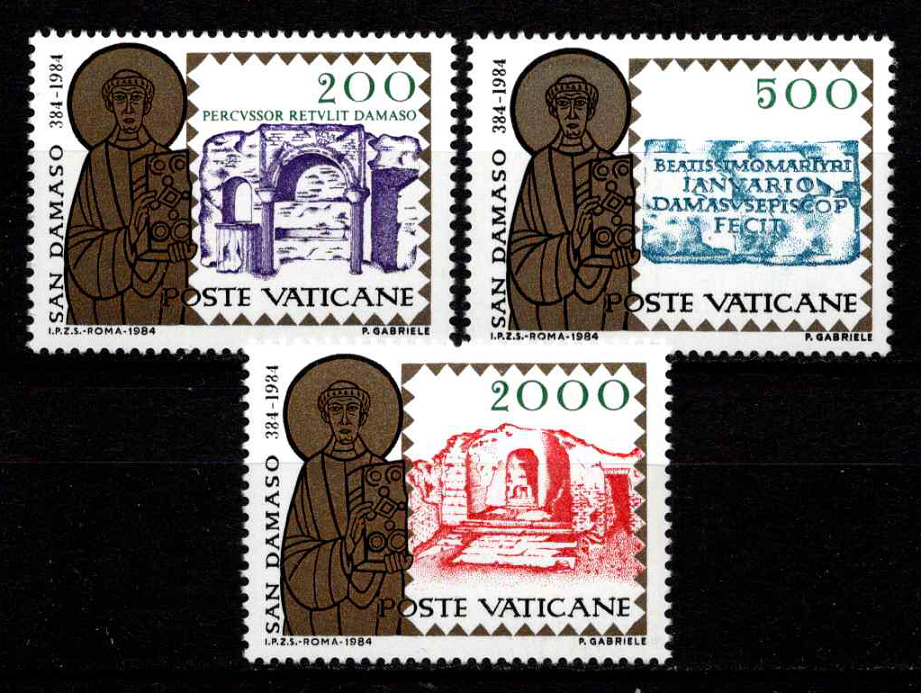Vatikanas, pilna serija, MiNr 864-866 MNH**