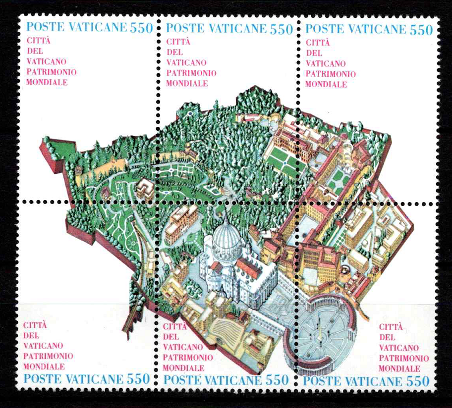 Vatikanas, pilna serija, MiNr 883-888 MNH**