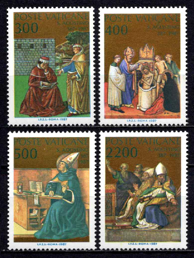 Vatikanas, pilna serija, MiNr 907-910 MNH**